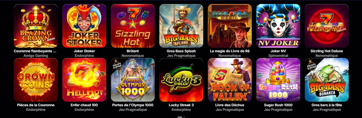 nv casino jeux